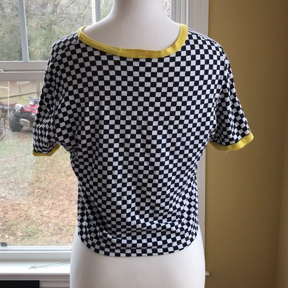 Checkered Tee - Picture 2 of 2